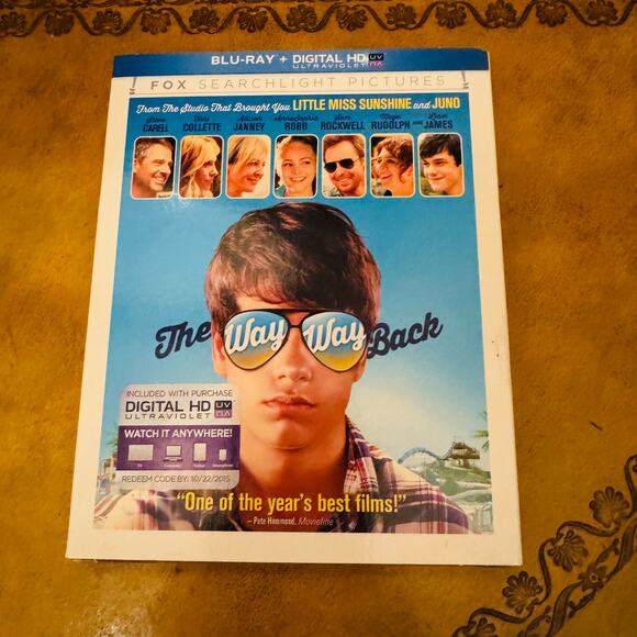 The Way, Way Back Blu Ray NEW Steve Carell Toni Collette - Picture 1 of 3